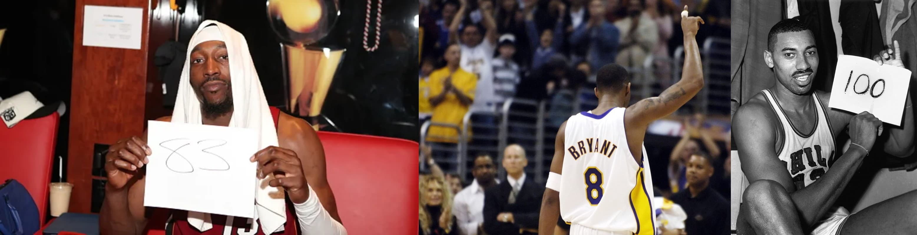 Bam Adebayo, Kobe Bryant y Wilt Chamberlain